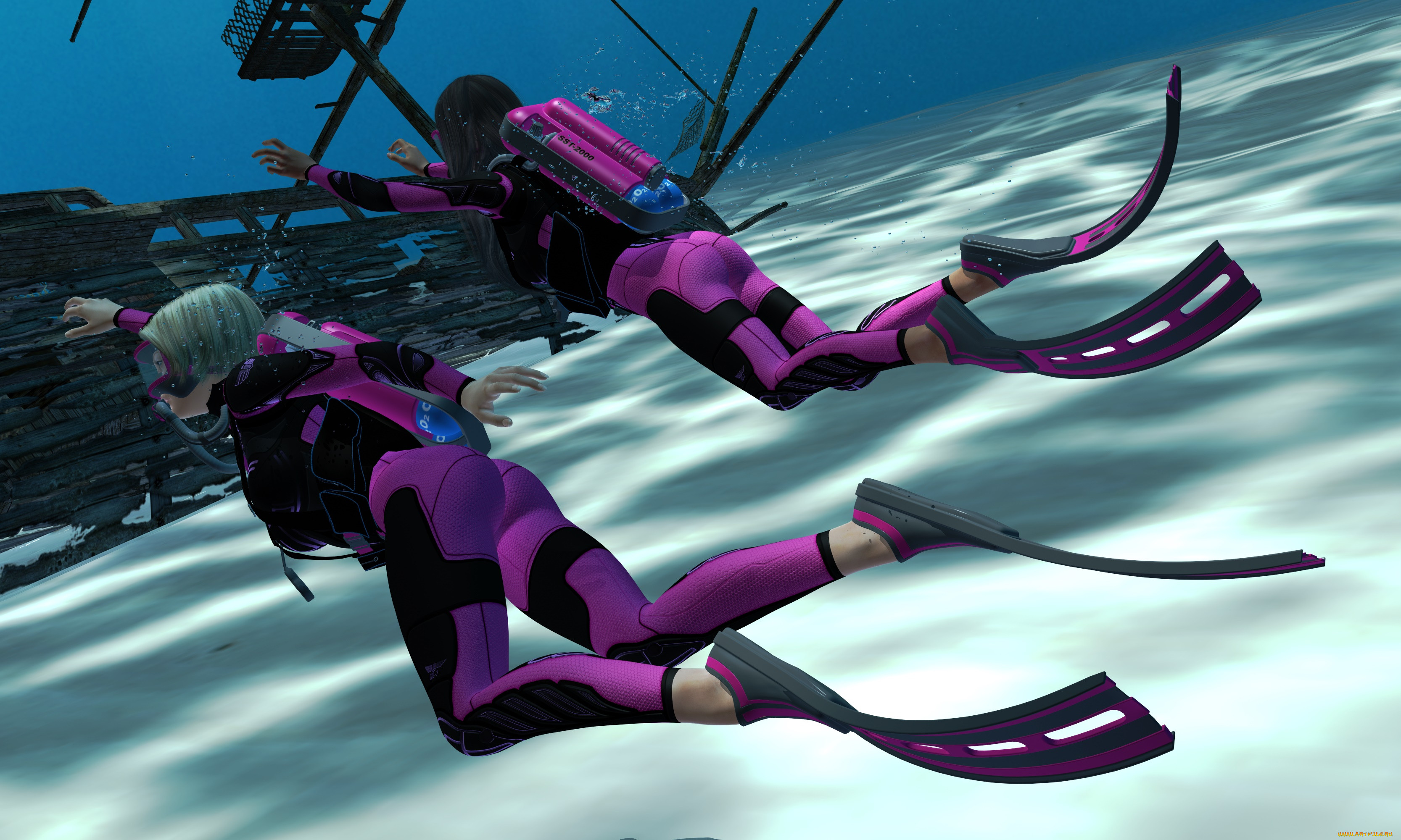 fatal diving, 3 ,  , fantasy, , , 